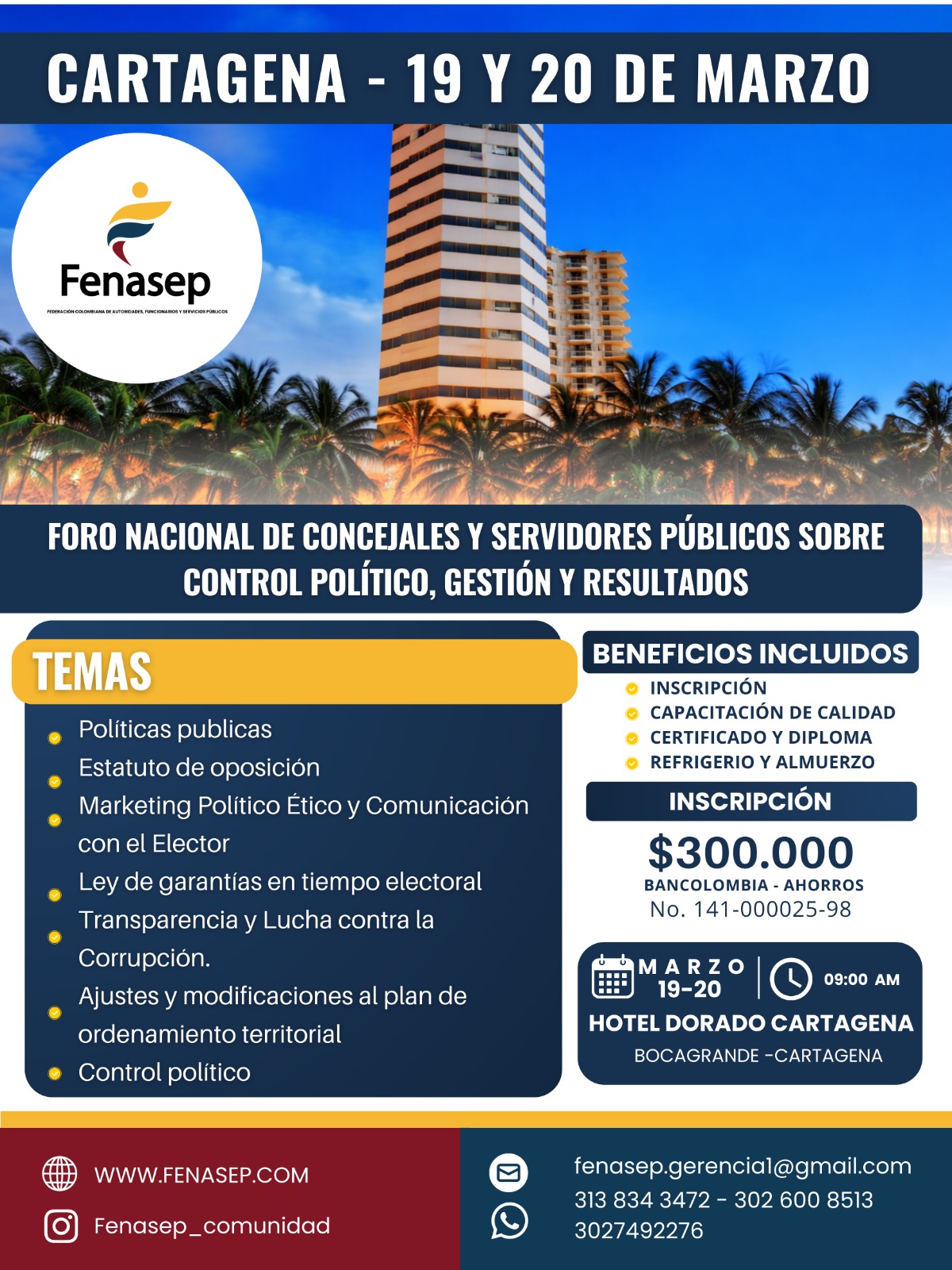 Conversatorio de Concejos: Leyes, Presupuestos Rendición