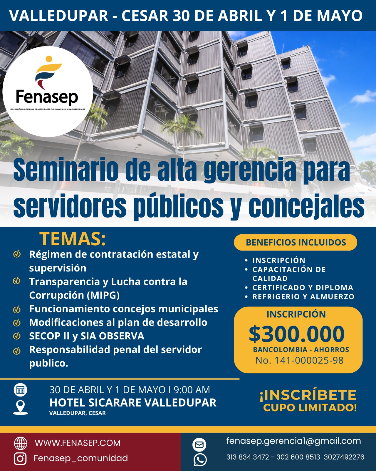 Conversatorio de Concejos: Leyes, Presupuestos Rendición