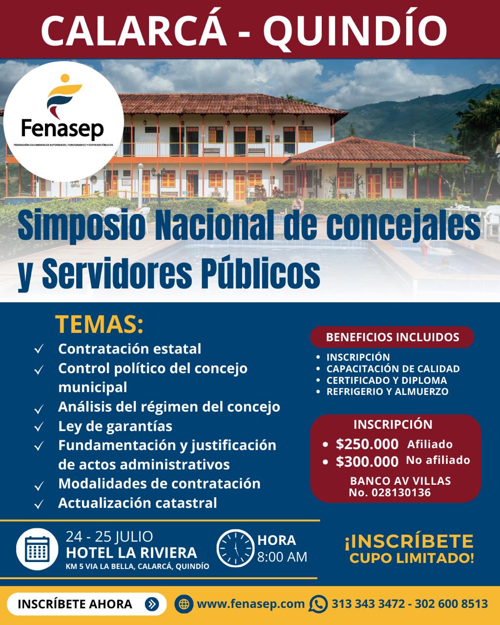 Simposio Nacional Calarcá - Quindío